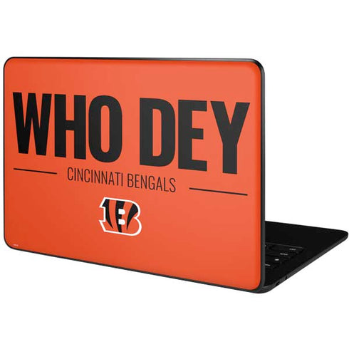 NFL Cincinnati Bengals Team Motto Google Pixelbook Go Skin